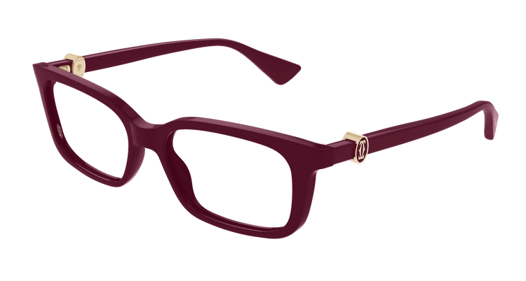BURGUNDY / TRANSPARENT