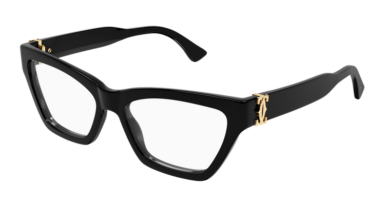 BLACK / TRANSPARENT