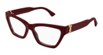 BURGUNDY / TRANSPARENT