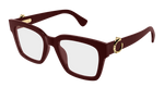BURGUNDY / TRANSPARENT