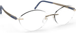 7630 - Gold / Navy Blue