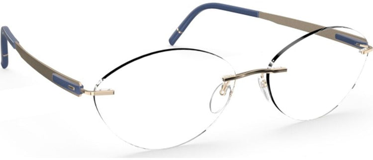7630 - Gold / Navy Blue