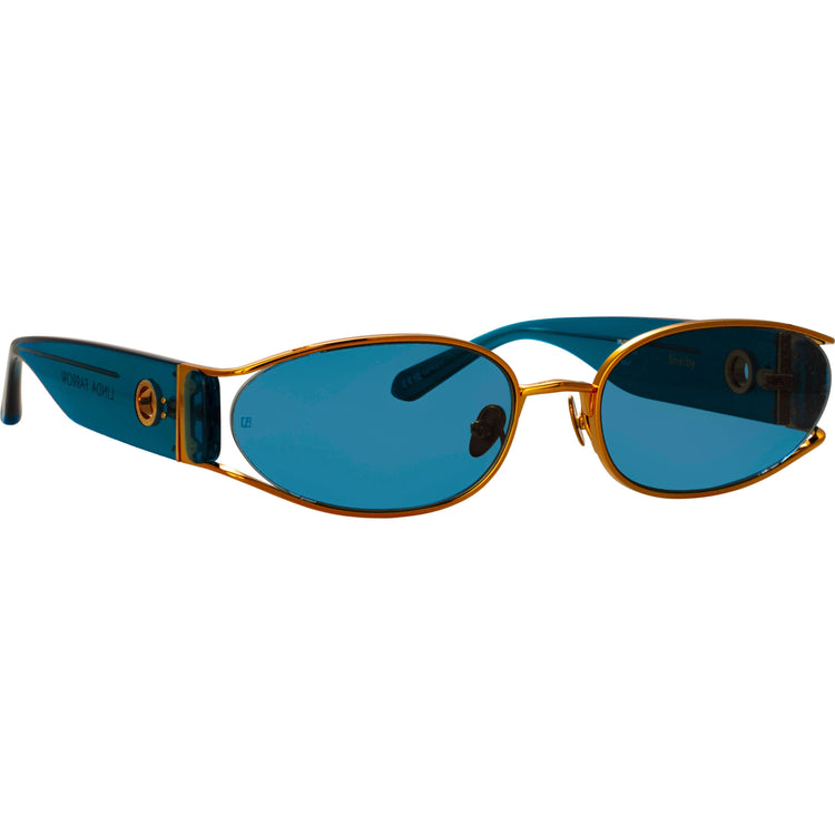 007 - YELLOW GOLD/ AQUA/ AQUA