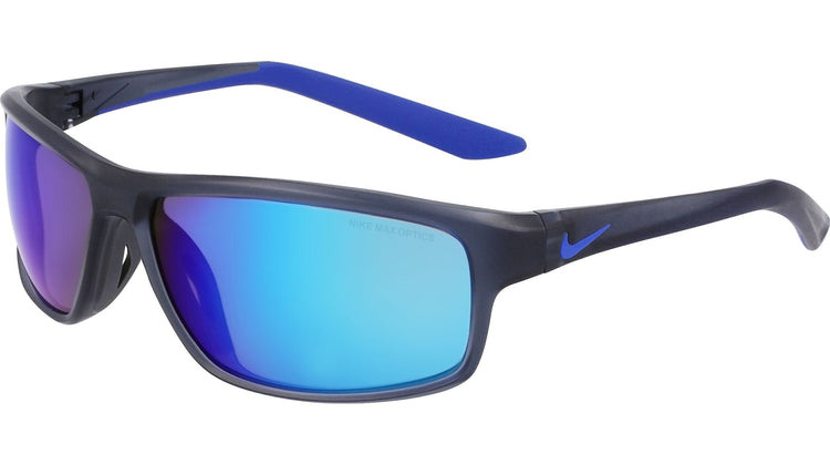 021 - MATTE DARK GREY/BLUE MIRROR