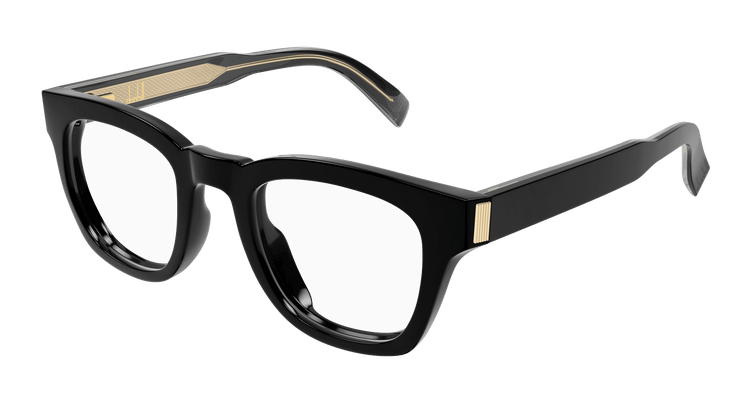 BLACK / TRANSPARENT
