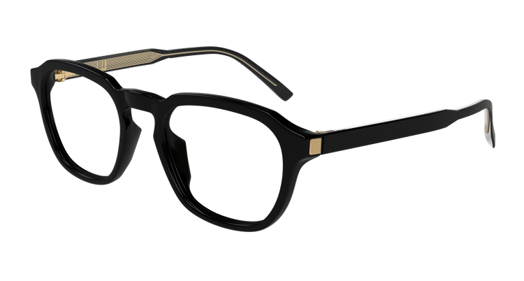 BLACK / TRANSPARENT