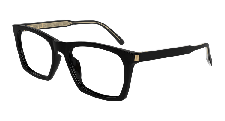 BLACK / TRANSPARENT