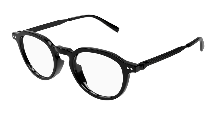 BLACK / TRANSPARENT