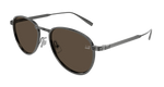 GUNMETAL / BROWN