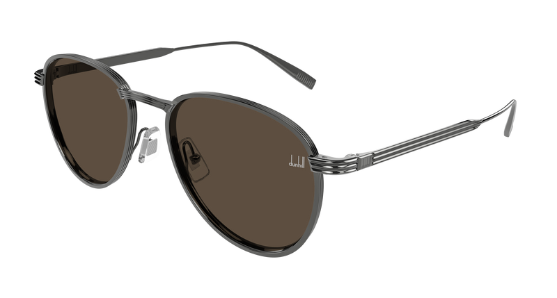 GUNMETAL / BROWN