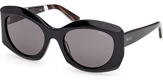 01A - Shiny Black / smoke