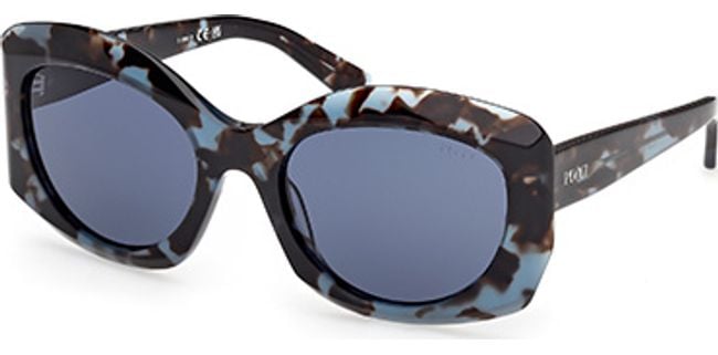 55V - Coloured Havana / blue