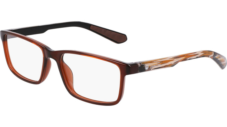 208 - BROWN/ APRICOT RESIN