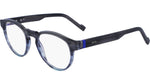 463 - STRIPED GREY BLUE GRADIENT / 