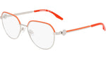 045 - SHINY SILVER/VERMILLION RED / 