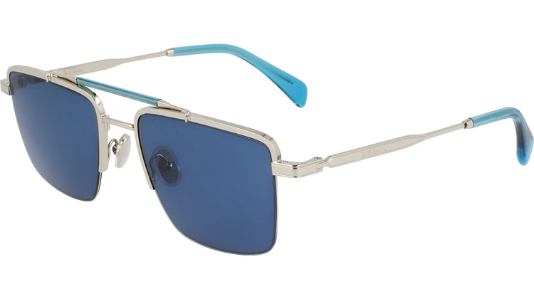 004 - SILVER/BLUE