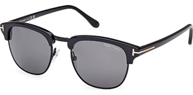 01D - Shiny Black / smoke polarized