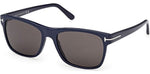 90A - Shiny Blue / smoke