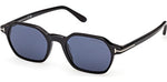 01V - Shiny Black / blue