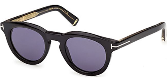 01V - Shiny Black / blue