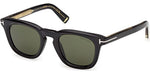 01N - Shiny Black / green