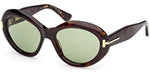 52N - Dark Havana / green