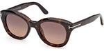 52T - Dark Havana / gradient bordeaux
