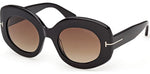 01F - Shiny Black / gradient brown