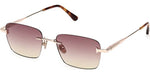 28Z - Shiny Rose Gold / gradient bordeaux