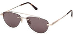 28A - Shiny Rose Gold / smoke