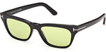 01N - Shiny Black / green