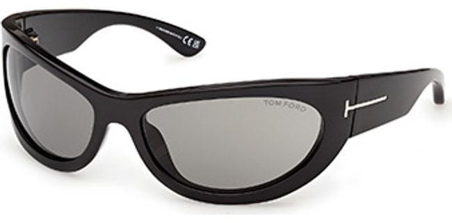 01A - Shiny Black / smoke