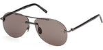 08A - Shiny Gunmetal / smoke