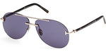28V - Shiny Rose Gold / blue