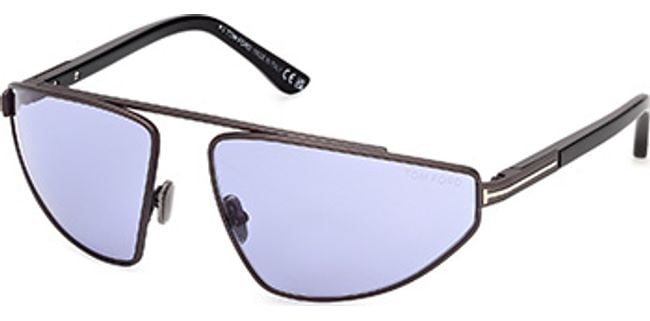 13Y - Matte Dark Ruthenium / violet