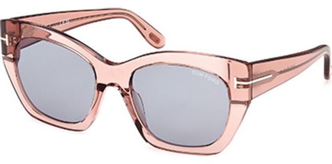72A - Shiny Light Pink / smoke