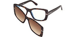 052 - Dark Havana / gradient brown
