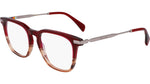 602 - TRANSPARENT BORDEAUX / STRIPED / 