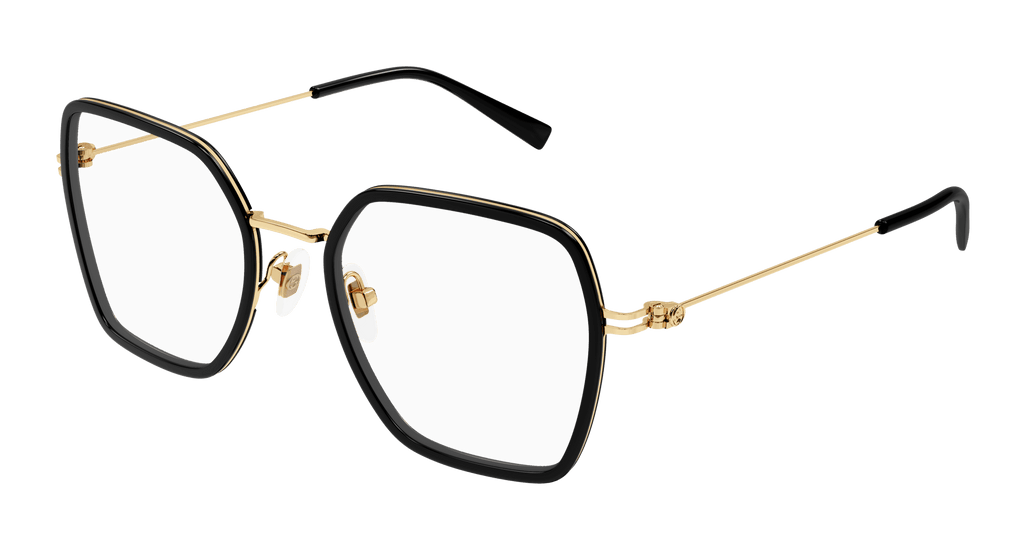 BLACK / GOLD / TRANSPARENT