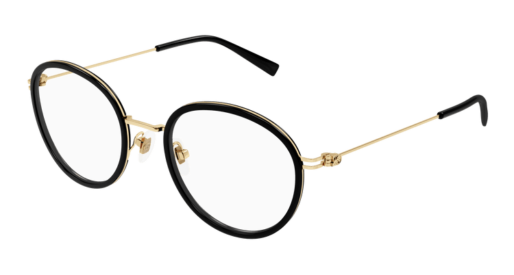 BLACK / GOLD / TRANSPARENT