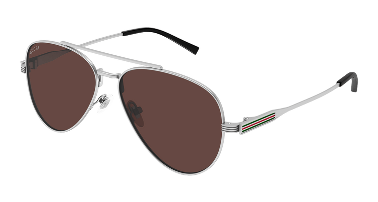 GUNMETAL / BROWN