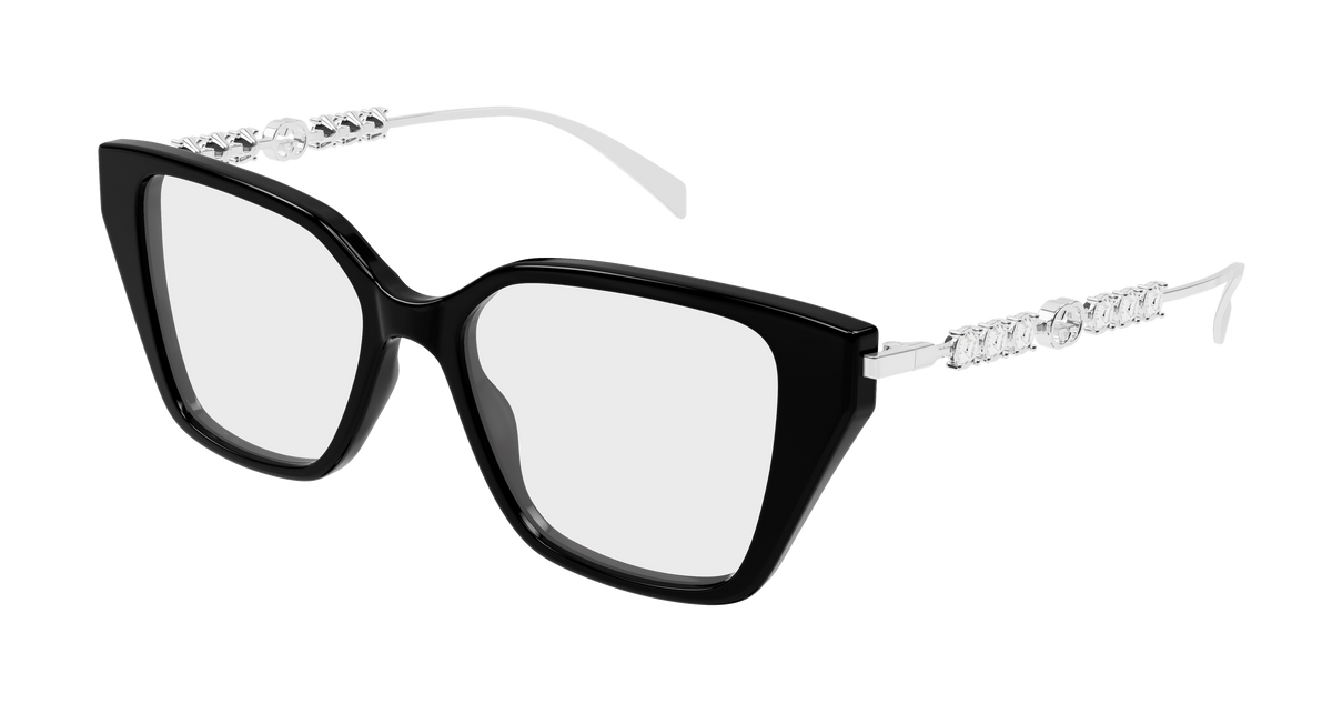 BLACK / SILVER / TRANSPARENT