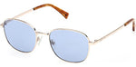 32V - Shiny Pale Gold / blue