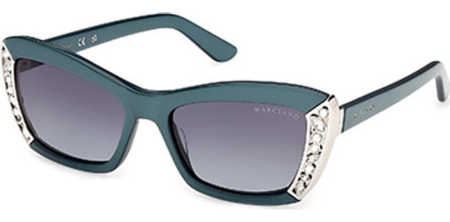 87W - Turquoise/Pearl / gradient blue