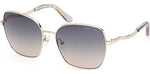 33W - Shiny Pale Gold / gradient blue