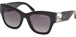 01B - Shiny Black / gradient smoke