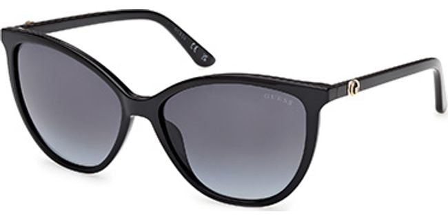 01B - Shiny Black / gradient smoke