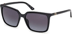 01B - Shiny Black / gradient smoke