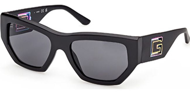 01A - Shiny Black / smoke