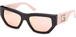 05U - Shiny Black / bordeaux mirror